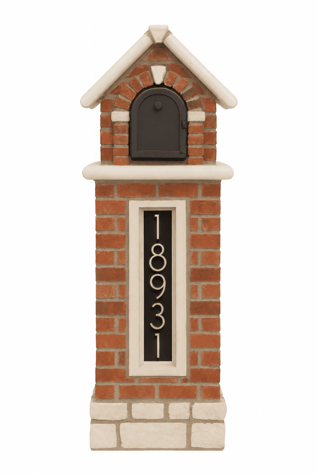 The Cottage brick mailbox catalog design