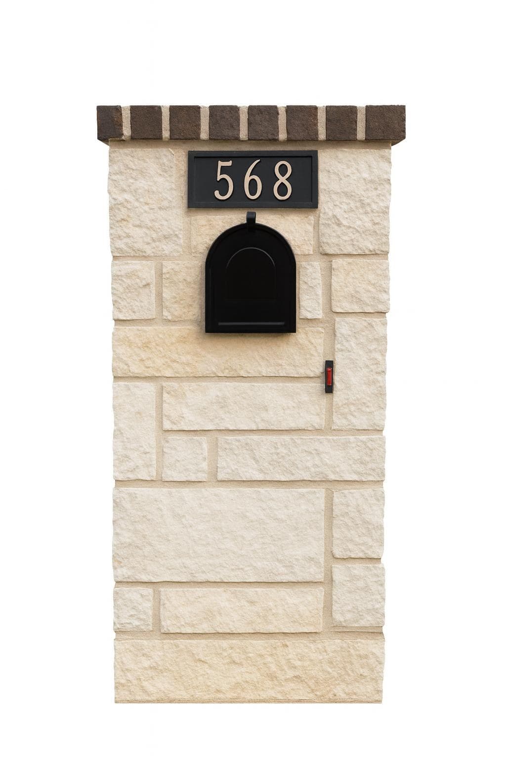 The Quarry stone mailbox catalog design